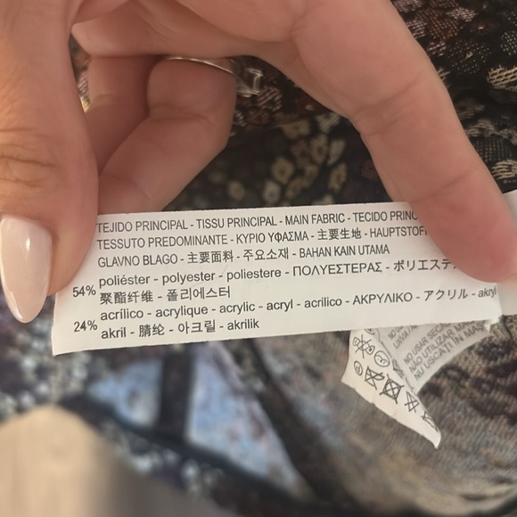 ZARA Multicolor Patterned Mini Dress - Picture 14 of 16